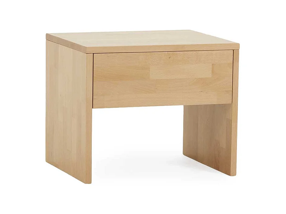 Nachttisch aus Buche Massivholz lackiert