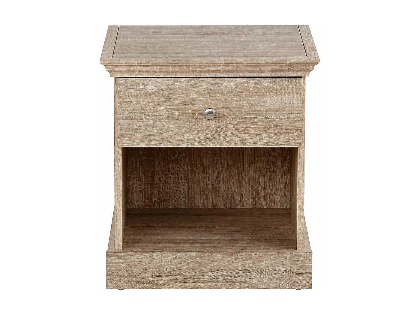 Nachttischkommode in Sonoma-Eiche Landhausstil