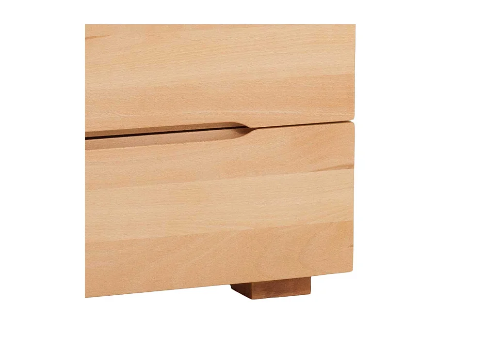 Nachtkonsole aus Kernbuche Massivholz geölt