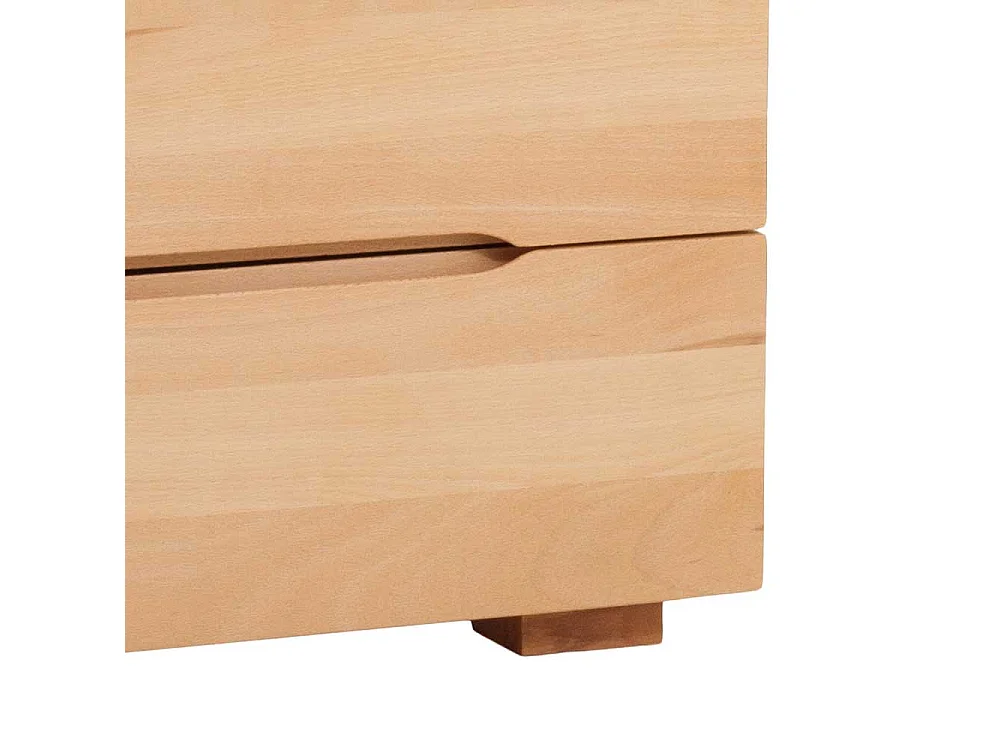 Nachtkonsole aus Kernbuche Massivholz geölt