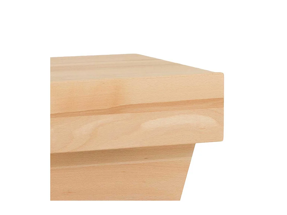 Design Nachttisch aus Kernbuche Massivholz modern