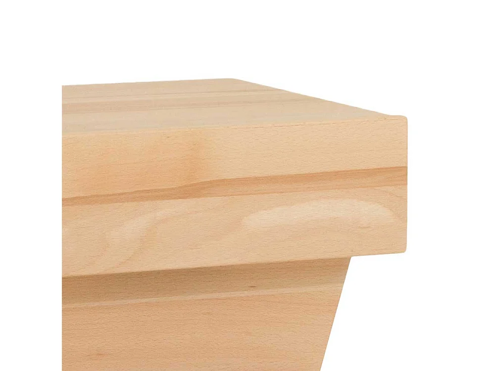 Design Nachttisch aus Kernbuche Massivholz modern