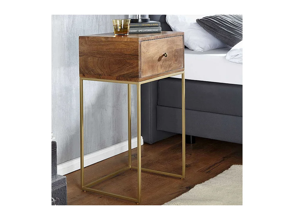 Boxbett Nachtkommode mit einer Schublade 76 cm hoch - 40 cm breit