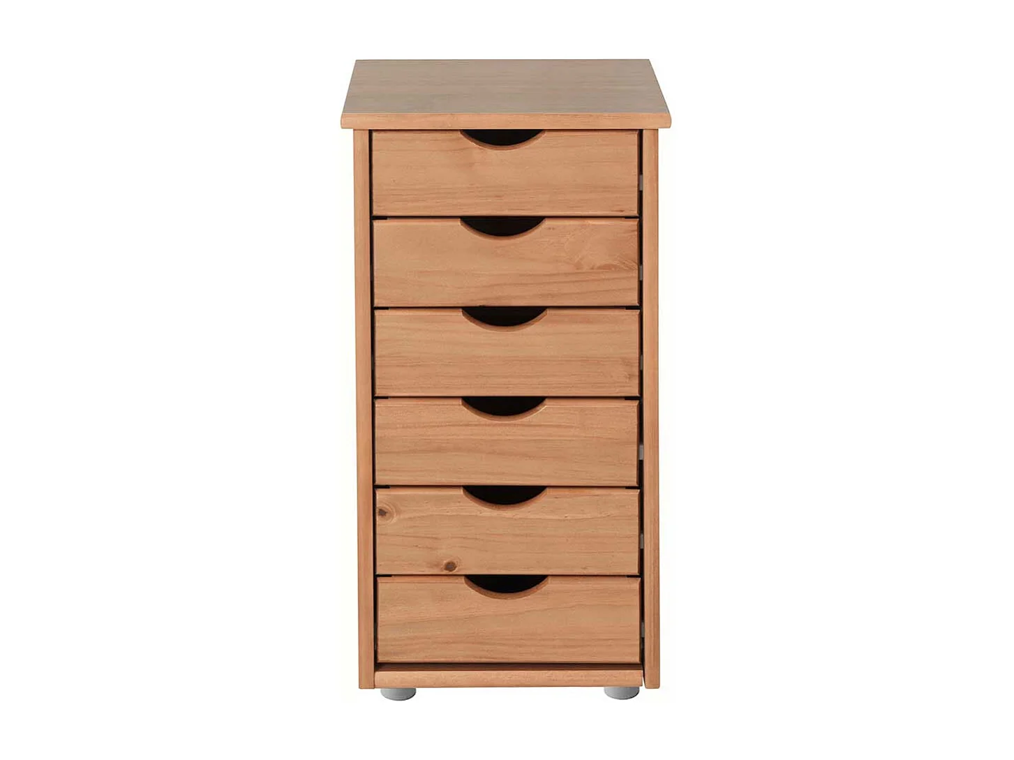 Kommode aus Kiefer Massivholz gebeizt und geölt sechs Schubladen