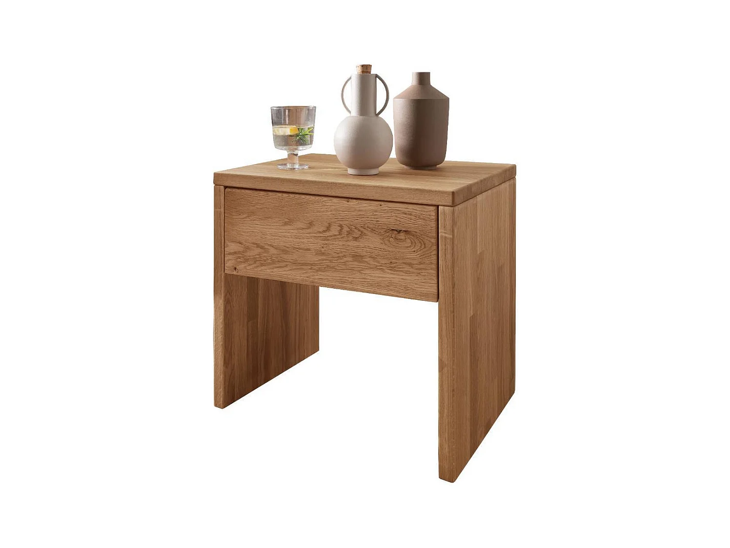 Nachttisch Nachtkästchen mit einer Schublade in modernem Design