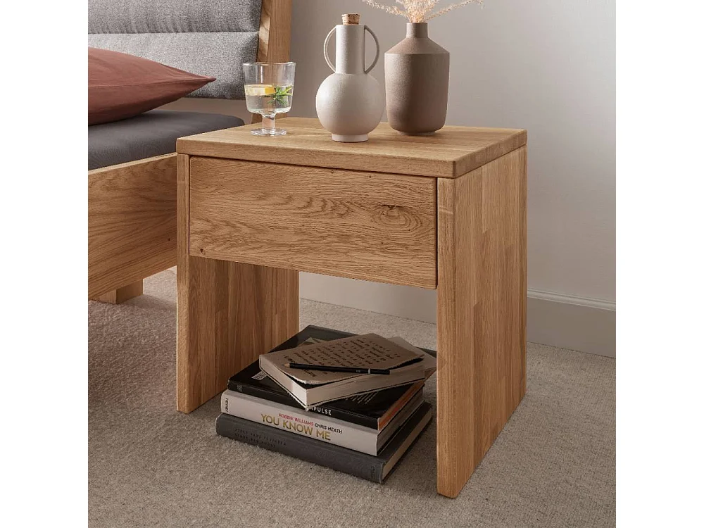 Nachttisch Nachtkästchen mit einer Schublade in modernem Design