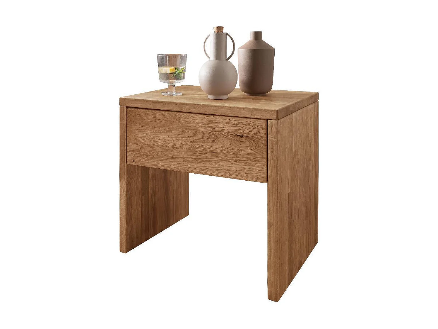 Nachttisch Nachtkästchen mit einer Schublade in modernem Design