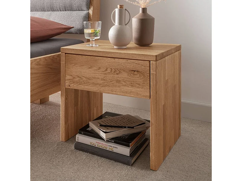 Nachttisch Nachtkästchen mit einer Schublade in modernem Design