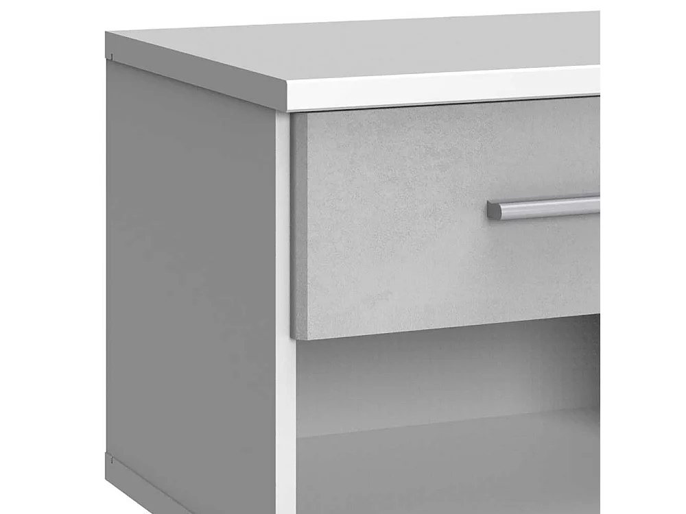 Nachttischschränkchen in modernem Design einer Schublade