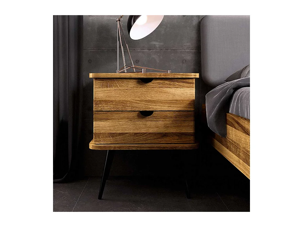 Nachttischschrank im Industry und Loft Stil 57 cm hoch