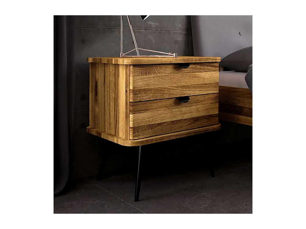 Nachttischschrank im Industry und Loft Stil 57 cm hoch