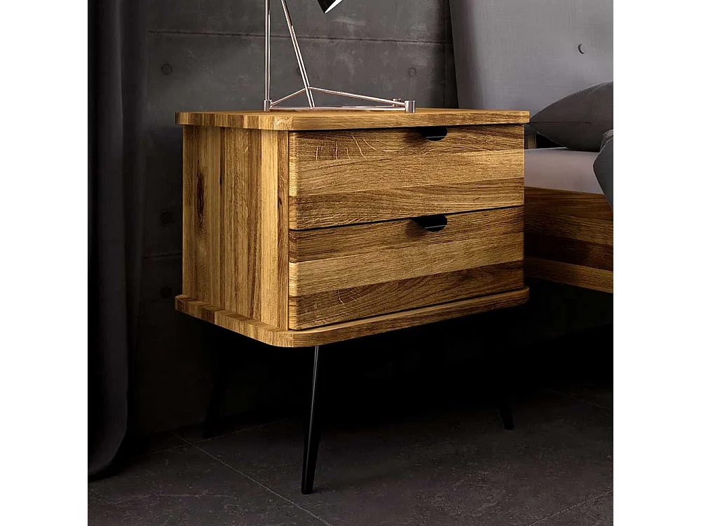 Nachttischschrank im Industry und Loft Stil 57 cm hoch