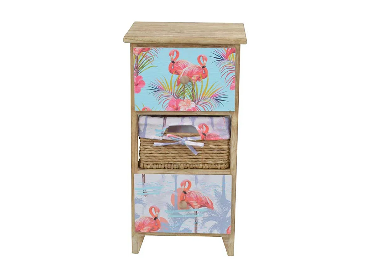 Kommode aus Massivholz Flamingo Design