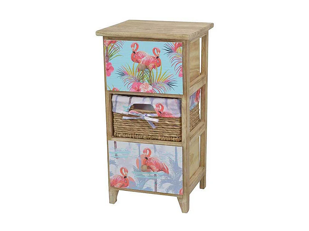 Kommode aus Massivholz Flamingo Design