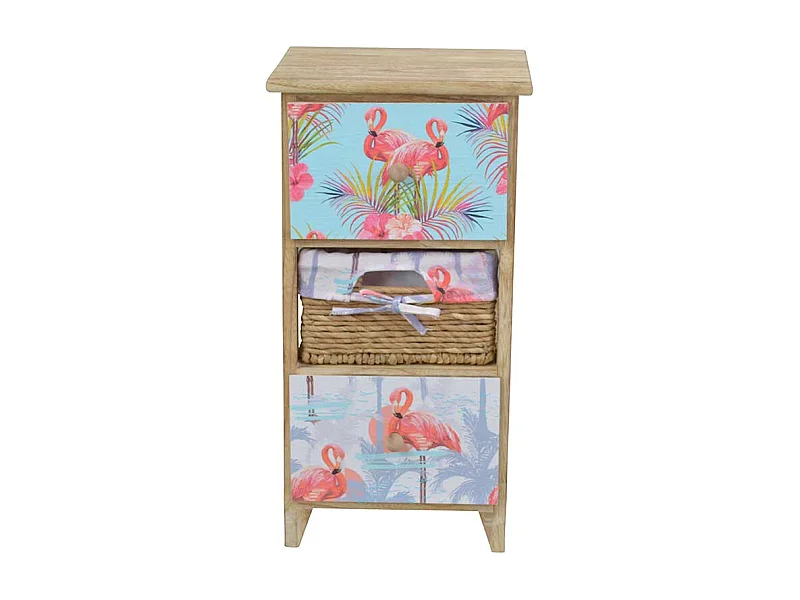 Kommode aus Massivholz Flamingo Design
