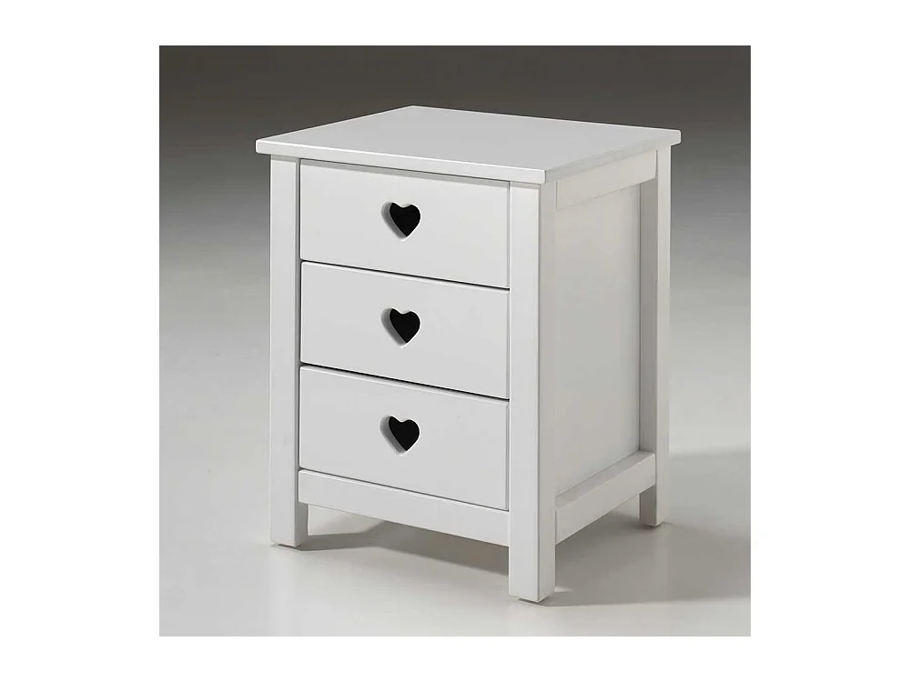 Nachtschränkchen für Kinderzimmer Weiß