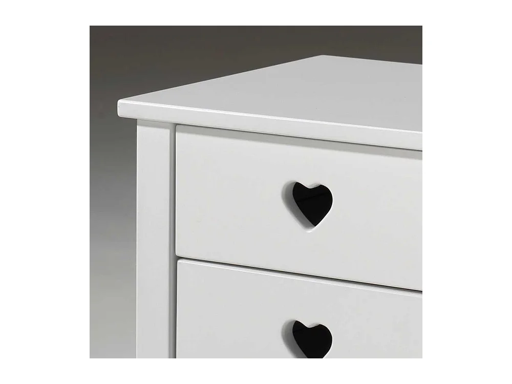 Nachtschränkchen für Kinderzimmer Weiß