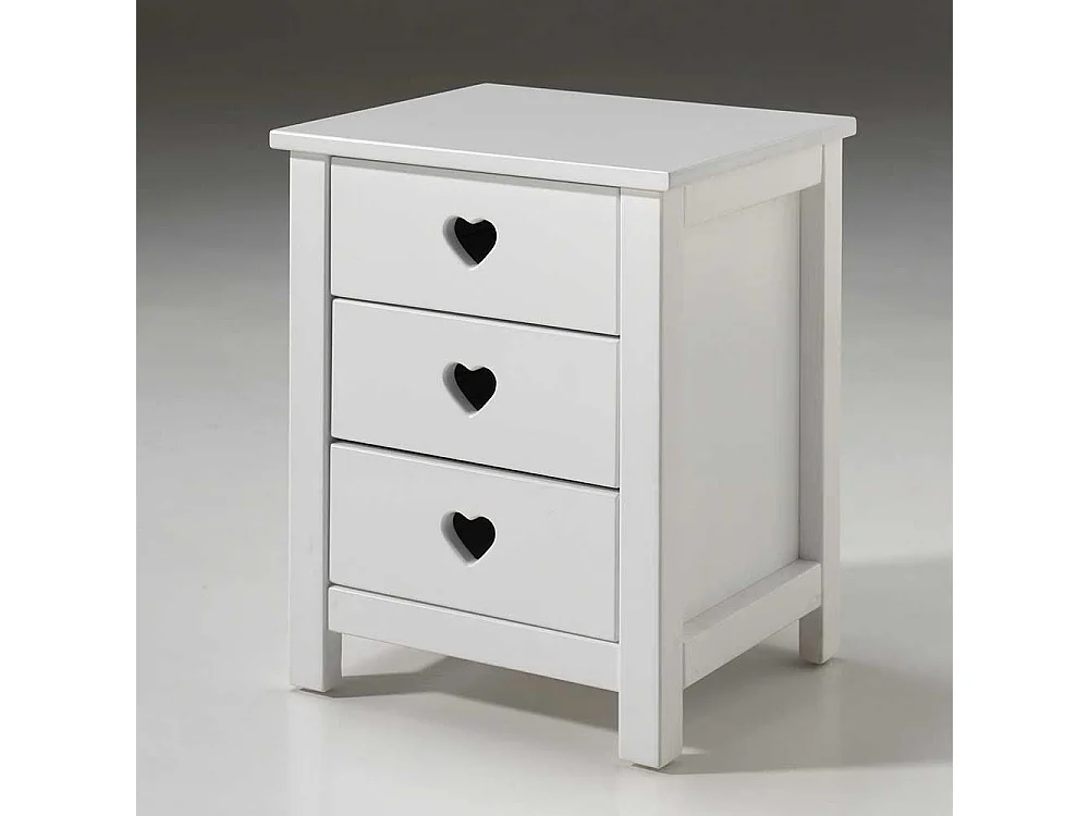 Nachtschränkchen für Kinderzimmer Weiß