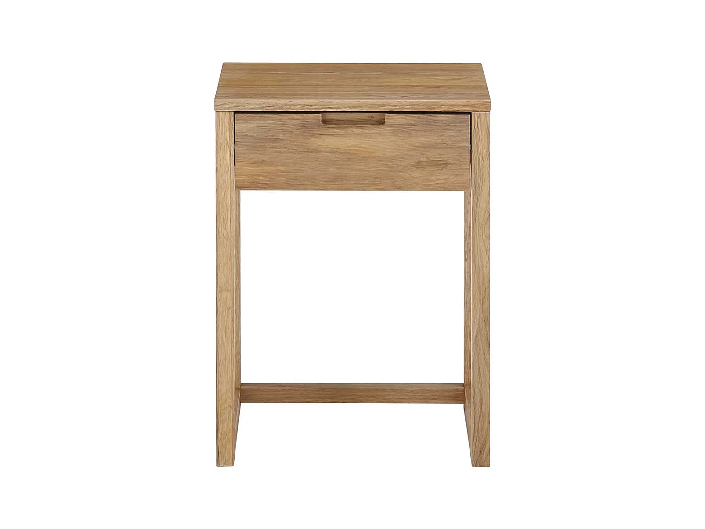 Nachtschränkchen aus Eiche Massivholz 60 cm hoch 45 cm breit