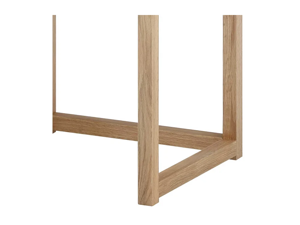 Nachtschränkchen aus Eiche Massivholz 60 cm hoch 45 cm breit