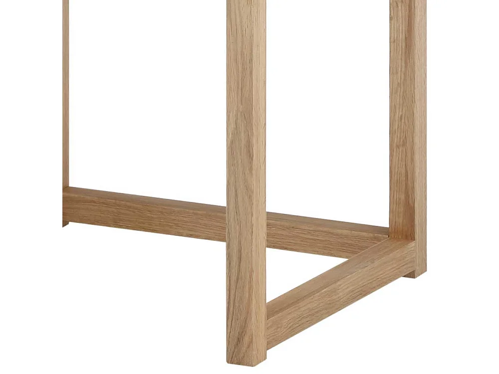 Nachtschränkchen aus Eiche Massivholz 60 cm hoch 45 cm breit