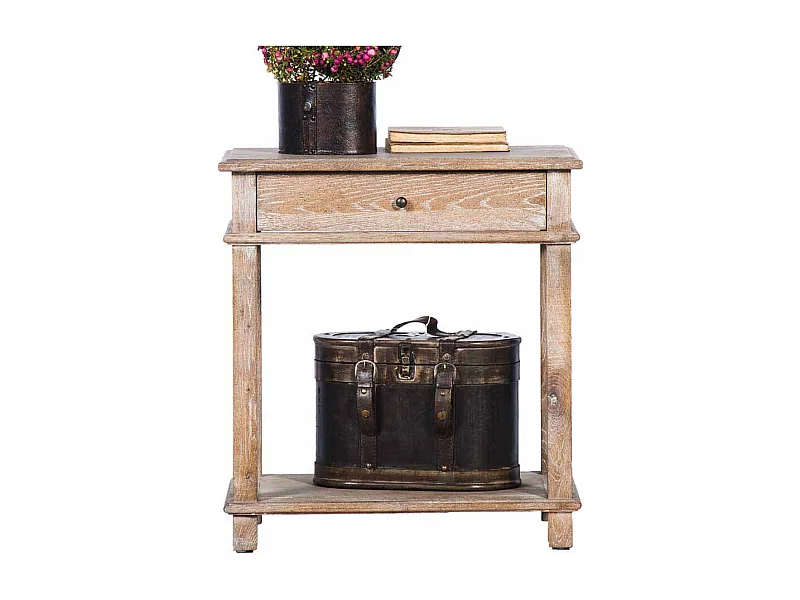 Nachttisch aus Eiche antik 60 cm