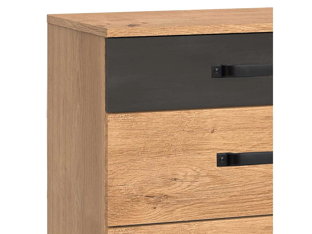 Schlafzimmerkomode im Industry und Loft Stil Bügelgestell