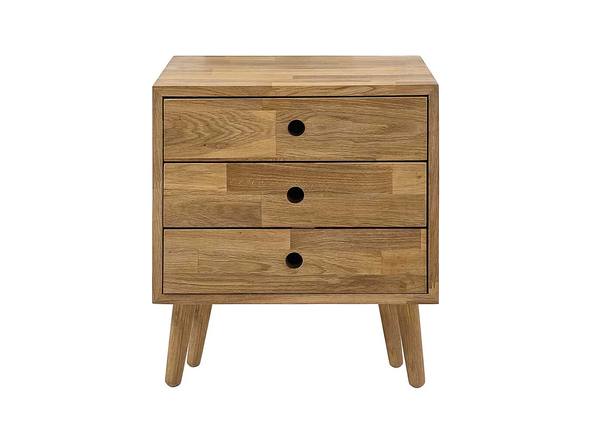 Flur Kommode aus Eiche Massivholz geölt drei Schubladen