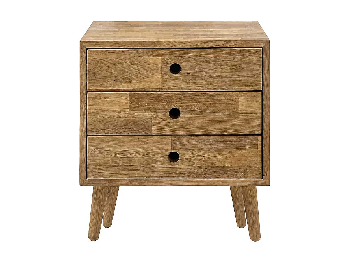 Flur Kommode aus Eiche Massivholz geölt drei Schubladen