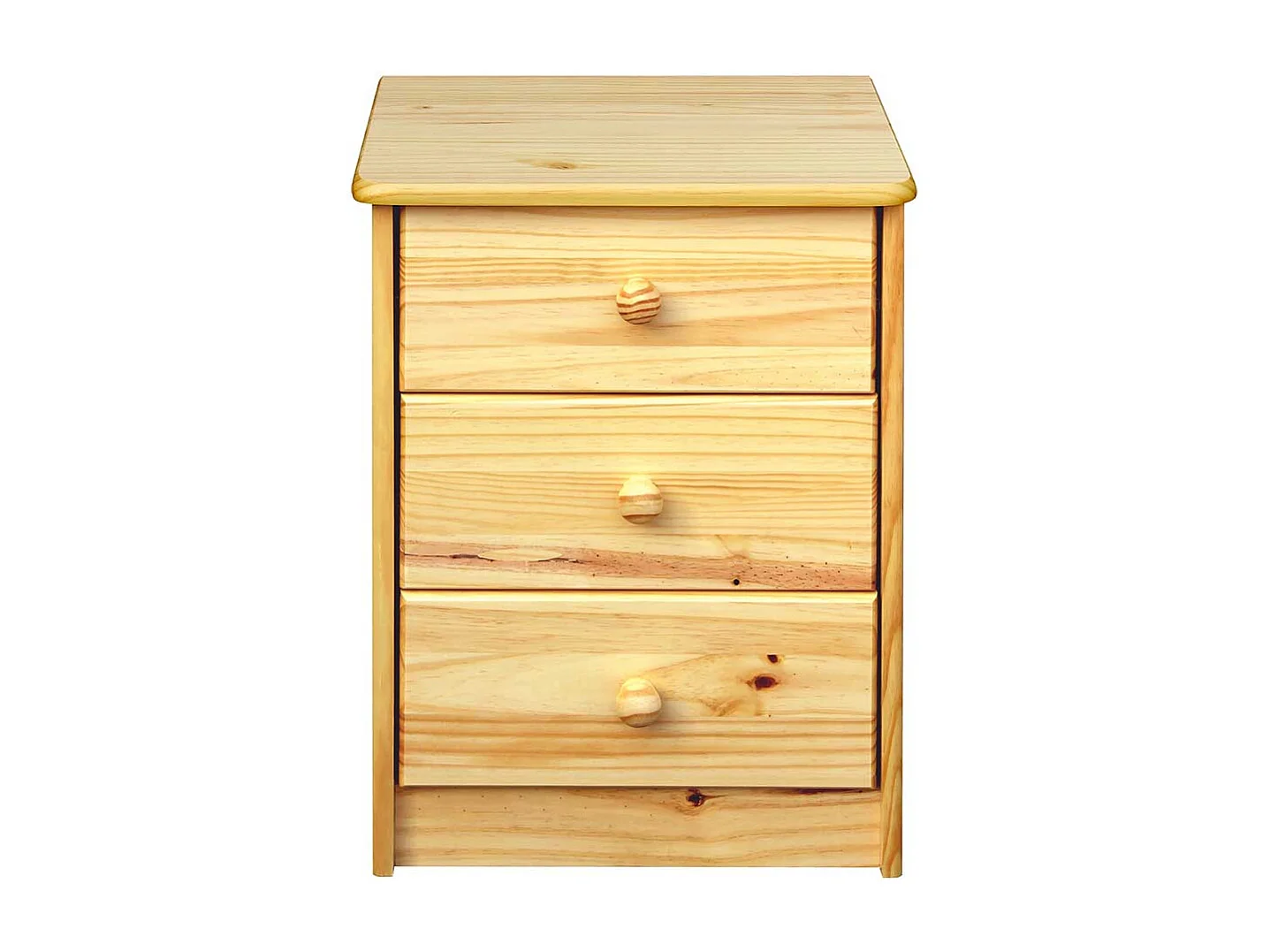 Nachtschrank aus Kiefer Massivholz Landhausstil