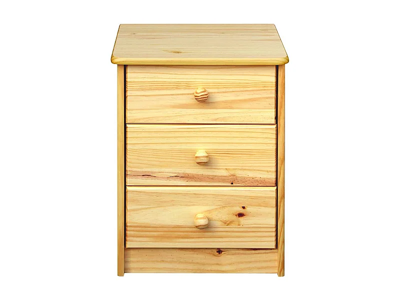 Nachtschrank aus Kiefer Massivholz Landhausstil