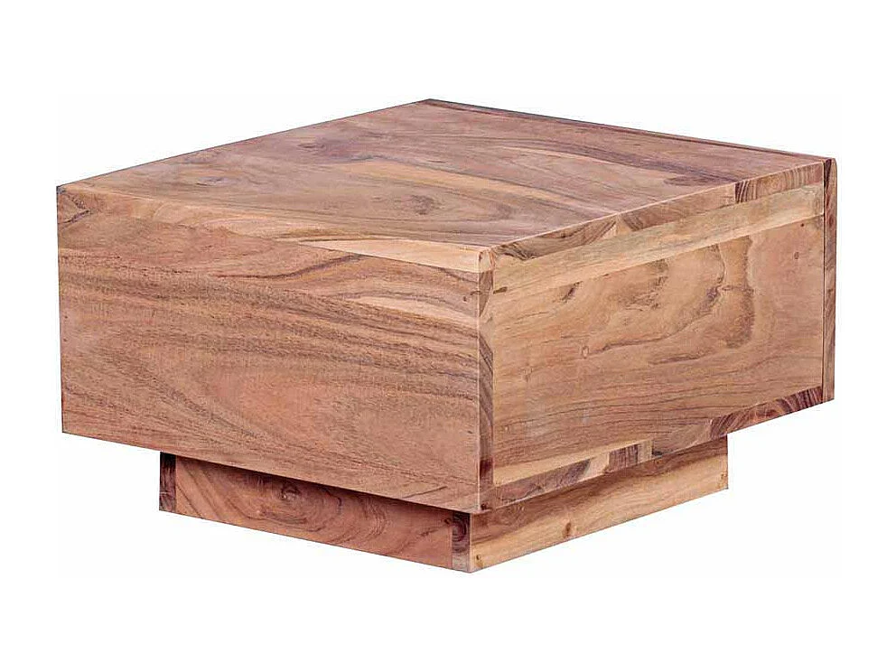 Nachttisch aus Akazie Massivholz Schublade