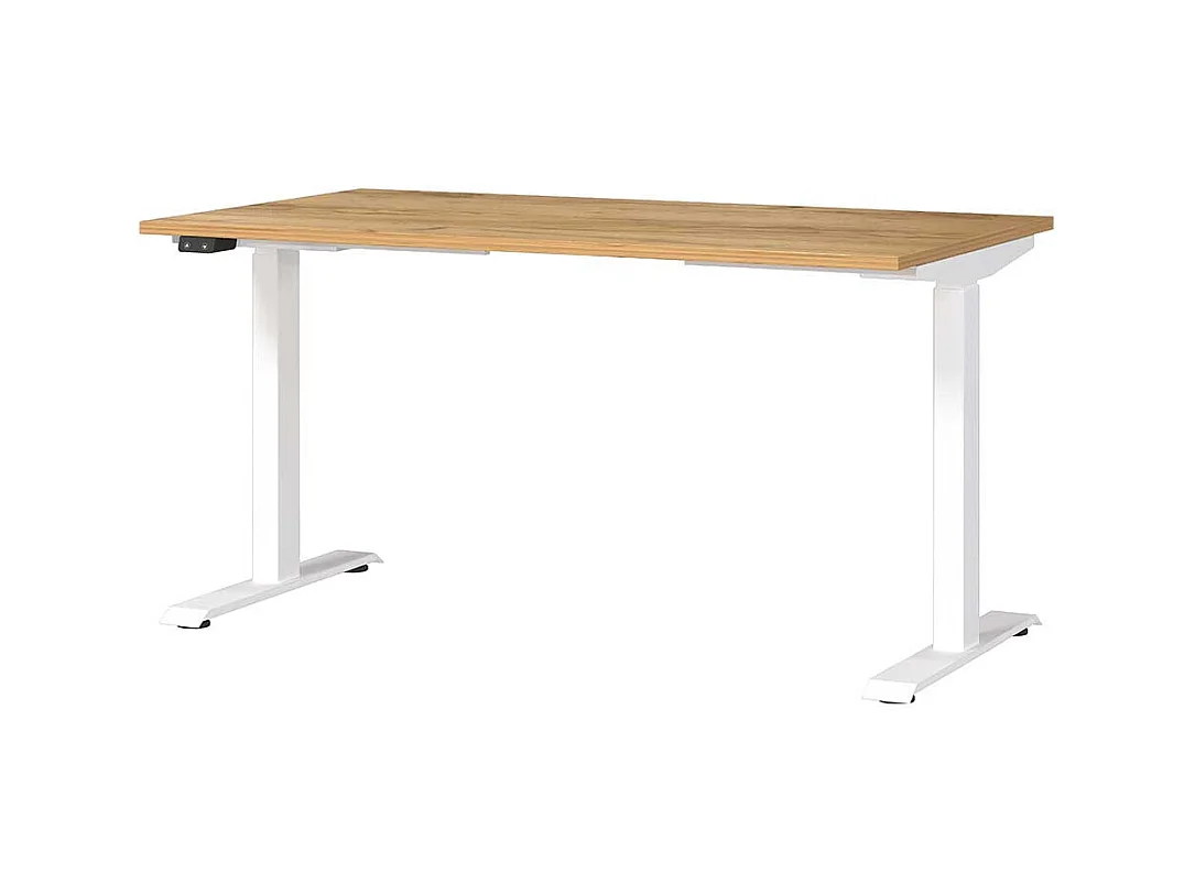 Höhenverstellbarer Schreibtisch Büroschreibtisch Made in Germany - 80 cm tief
