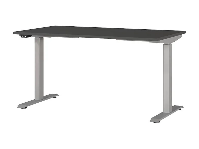 Schreibtisch Höhenverstellbarer Schreibtisch 80 cm tief melaminbeschichtet