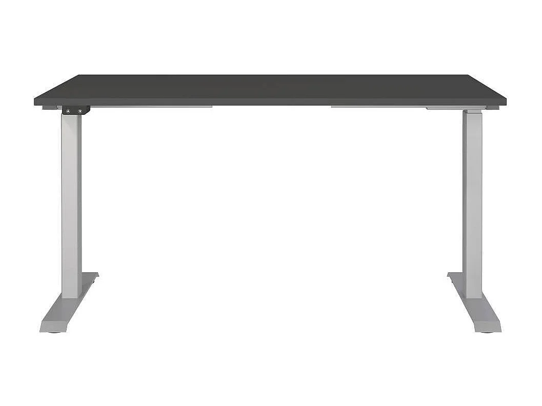 Schreibtisch Höhenverstellbarer Schreibtisch 80 cm tief melaminbeschichtet