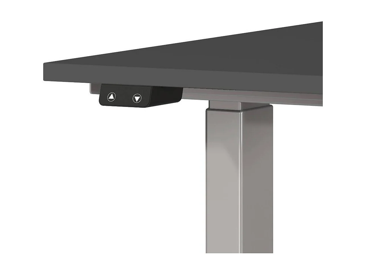 Schreibtisch Höhenverstellbarer Schreibtisch 80 cm tief melaminbeschichtet