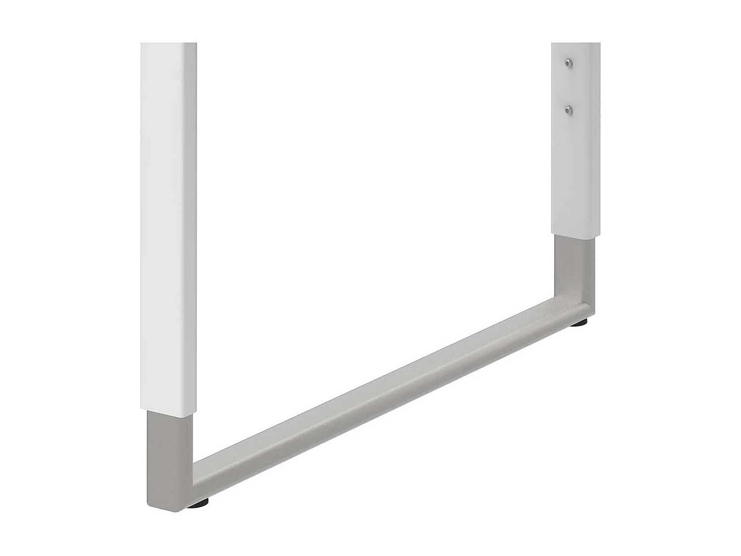 H�henverstellbarer Schreibtisch in Wei� modern