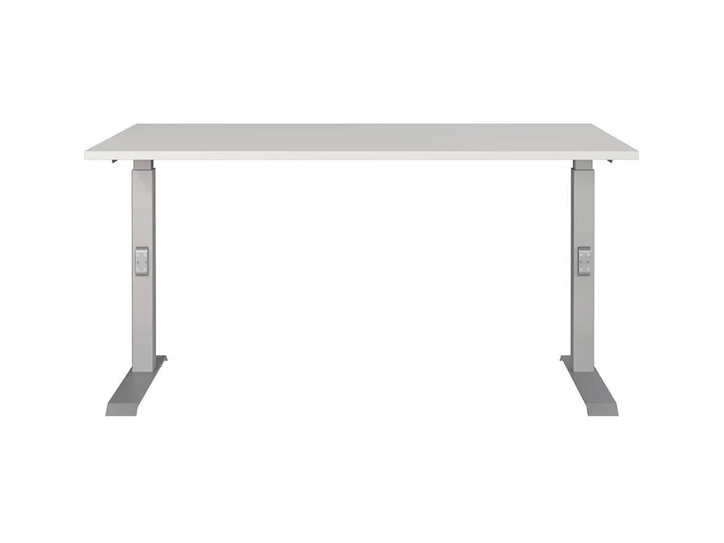 Schreibtisch Bürotisch höhenverstellbar melaminbeschichtet