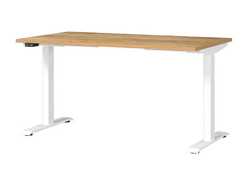 Höhenverstellbarer Schreibtisch Büroschreibtisch Made in Germany - 80 cm tief