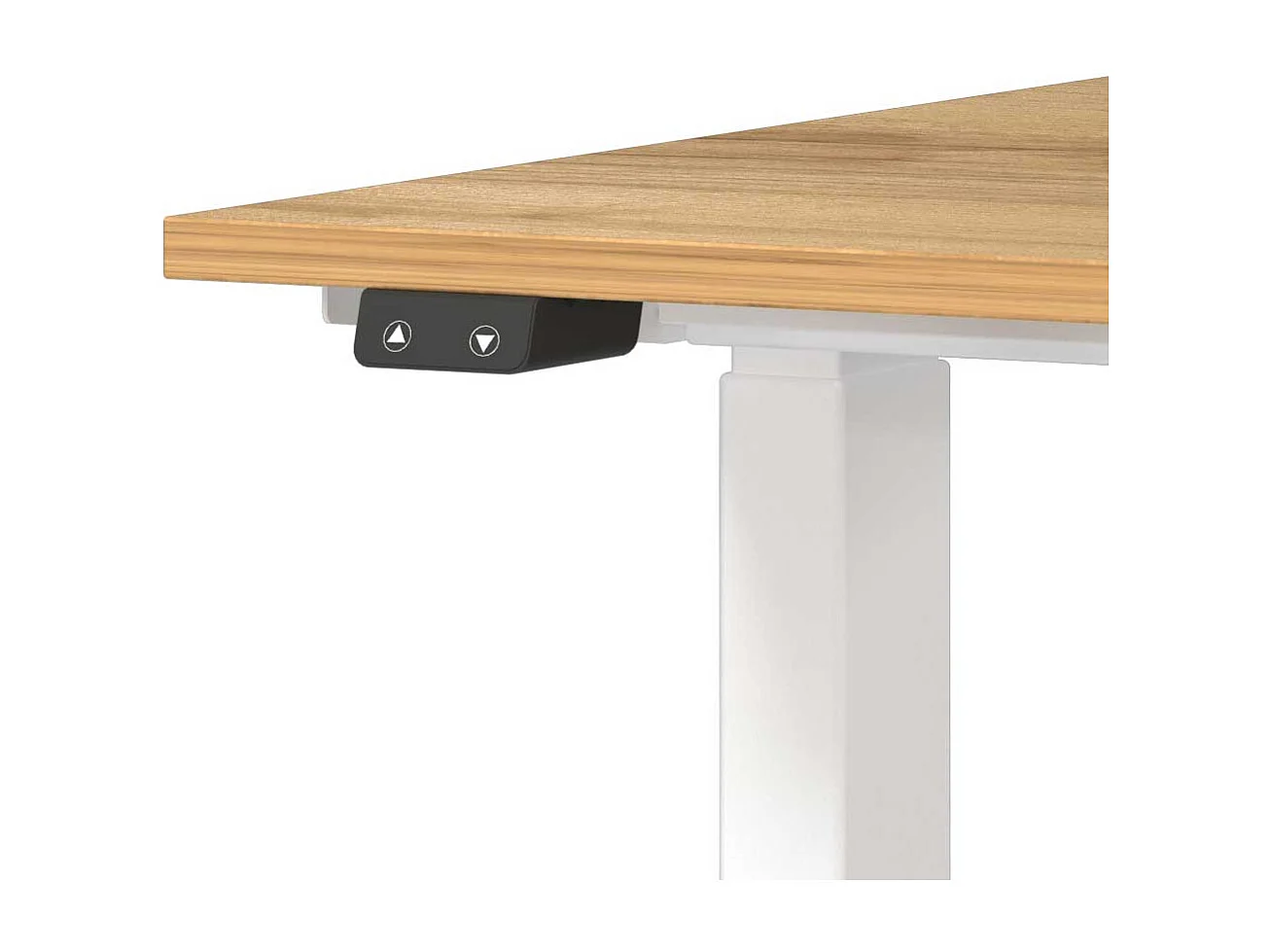 Höhenverstellbarer Schreibtisch Büroschreibtisch Made in Germany - 80 cm tief