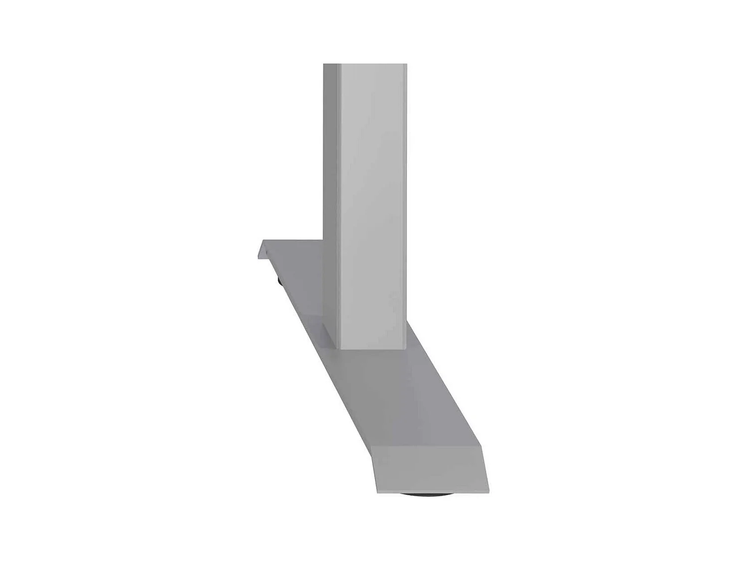 Schreibtisch Höhenverstellbarer Schreibtisch in Wildeichefarben mit T Gestell