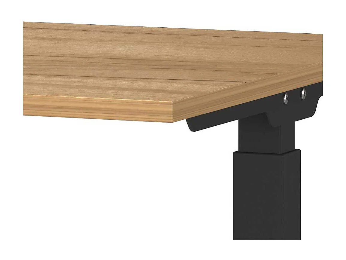 Schreibtisch Büroschreibtisch höhenverstellbar mit T Gestell