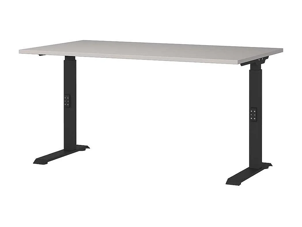 Höhenverstellbarer Schreibtisch Bürotisch Made in Germany melaminbeschichtet