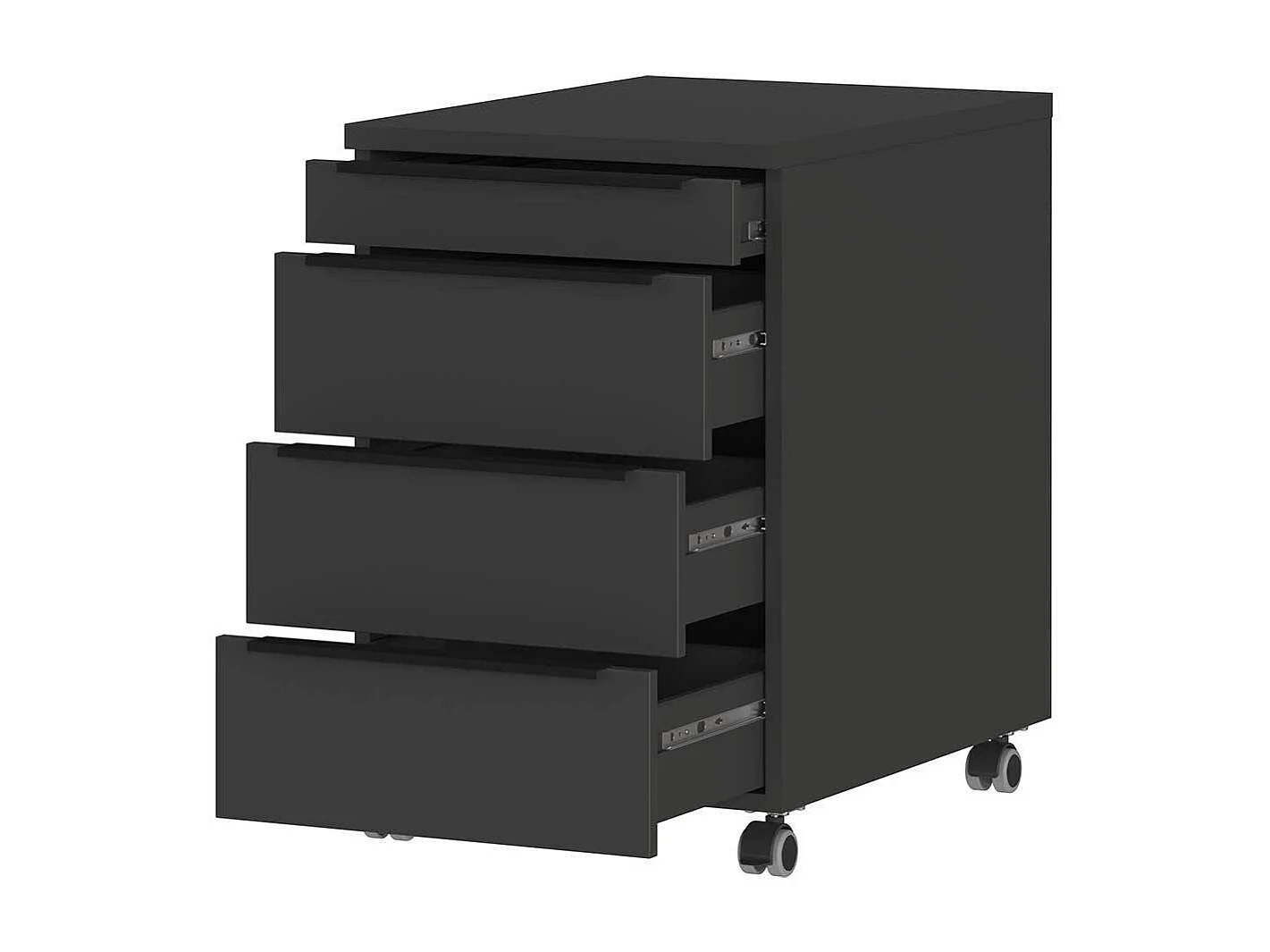 Schreibtisch Bürotisch in modernem Design höhenverstellbar (zweiteilig)