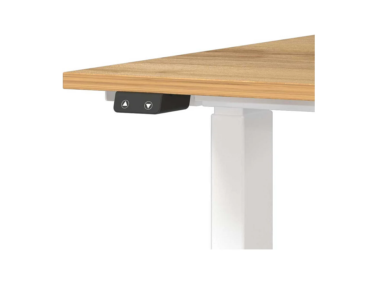 Höhenverstellbarer Schreibtisch Büroschreibtisch Made in Germany - 80 cm tief