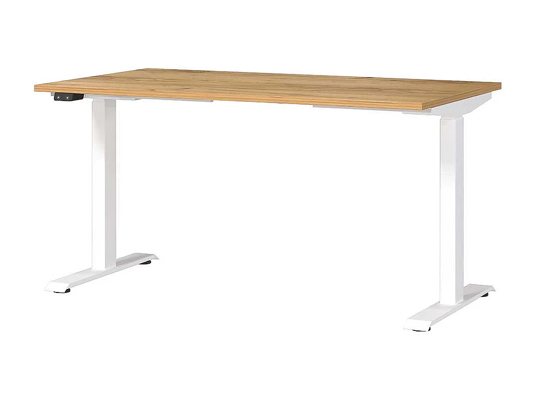 Höhenverstellbarer Schreibtisch Büroschreibtisch Made in Germany - 80 cm tief