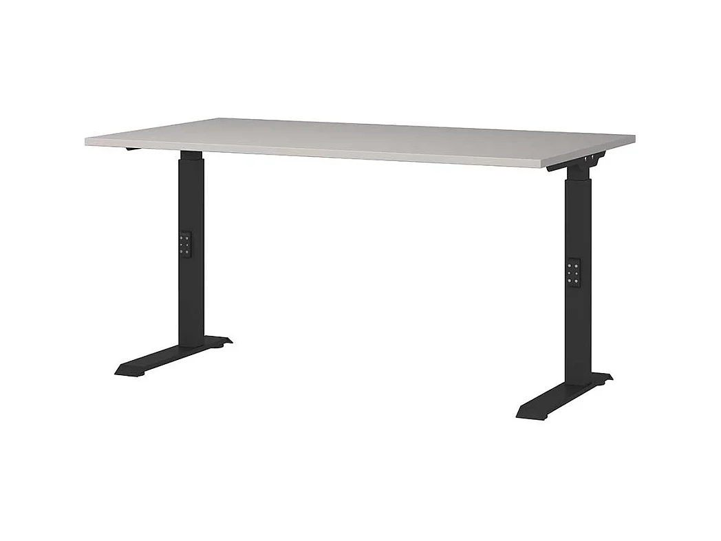 Höhenverstellbarer Schreibtisch Bürotisch Made in Germany melaminbeschichtet