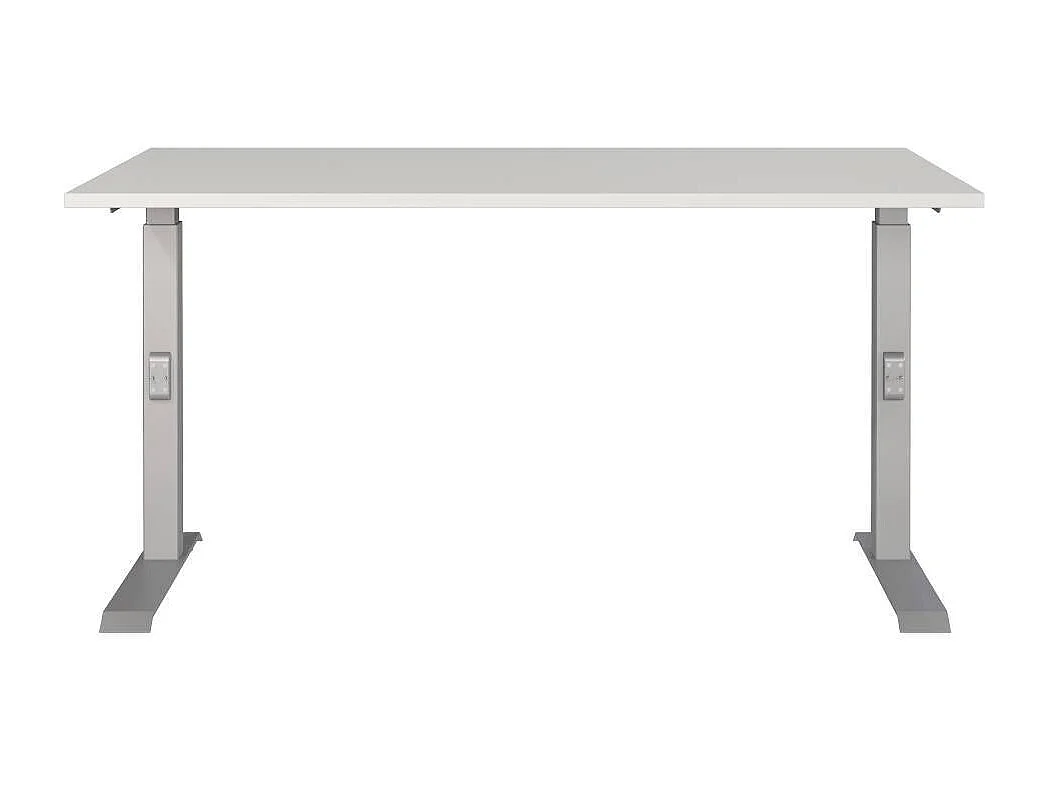 Schreibtisch Bürotisch höhenverstellbar melaminbeschichtet