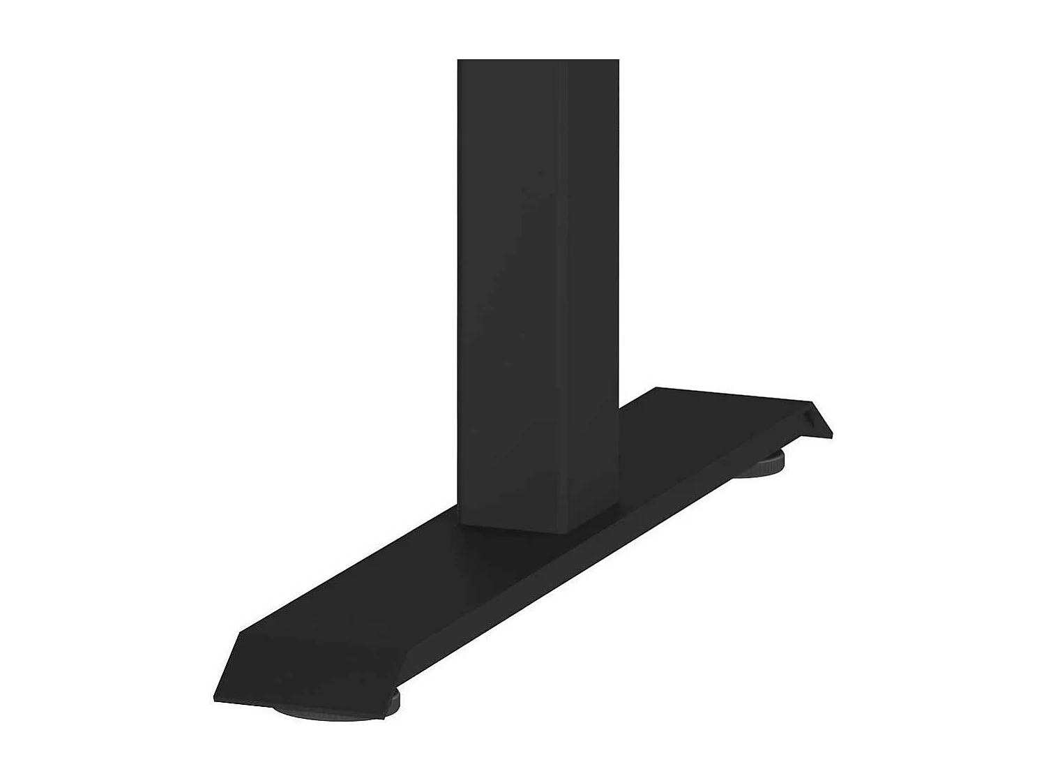 Schreibtisch Höhenverstellbarer Schreibtisch in Schwarz und Dunkelgrau