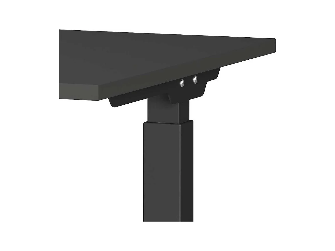 Schreibtisch Bürotisch höhenverstellbar - melaminbeschichtet